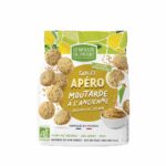 SABLÉS APÉRO MOUTARDE À L'ANCIENNE & GRAINES DE SÉSAME